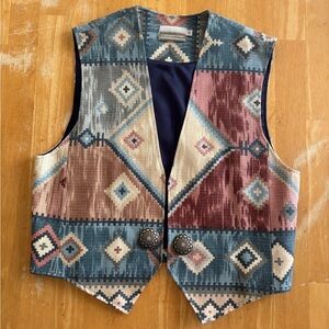 Coldwater Creek Southwestern Vest
